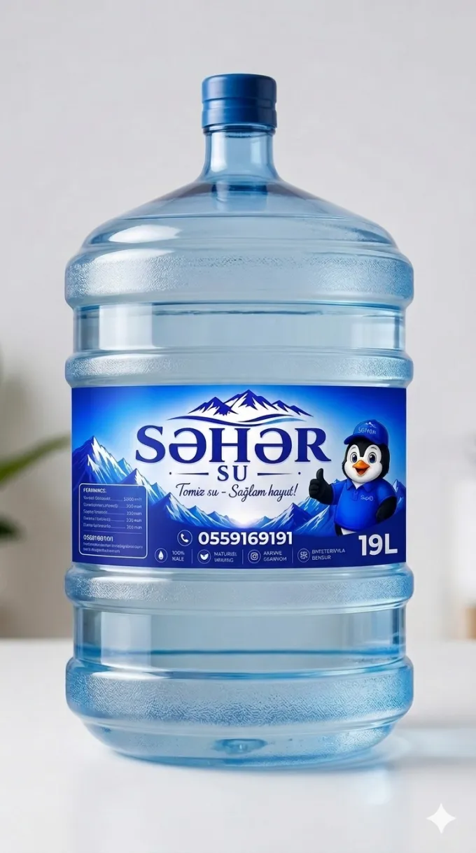 Səhər Su 19L balon